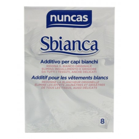 NUNCAS SBIANCA ADDITIVO PER CAPI BIANCHI 8 PZ