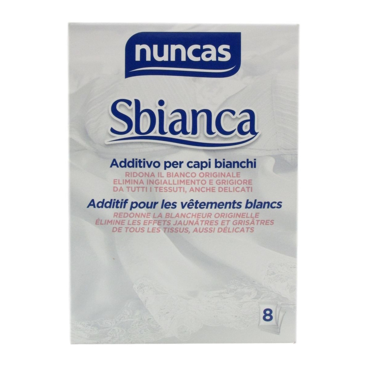 NUNCAS SBIANCA ADDITIVO PER CAPI BIANCHI 8 PZ