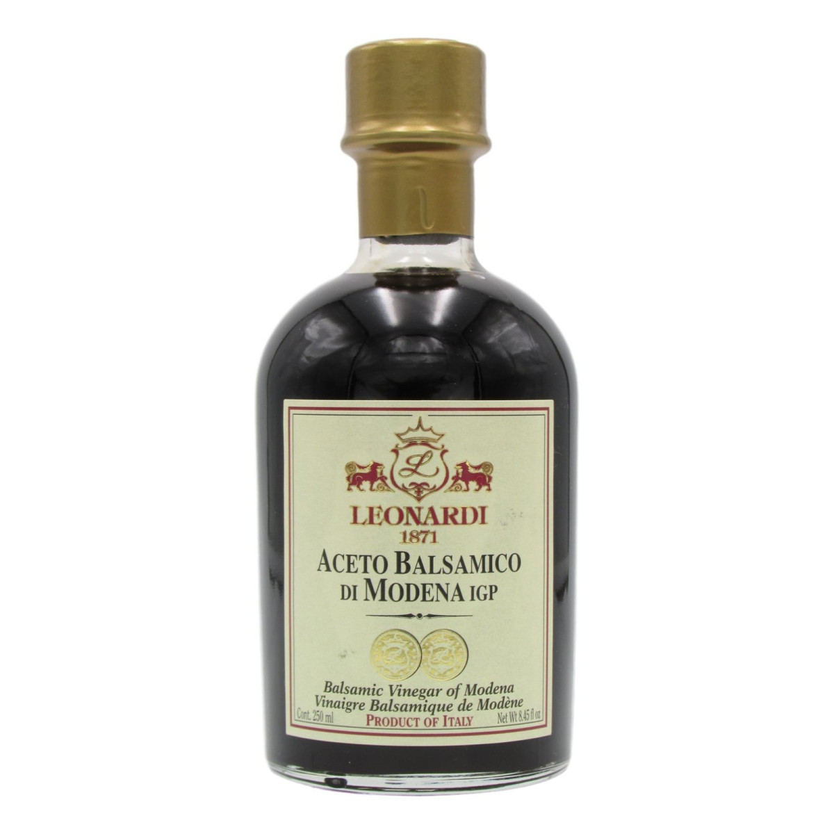 LEONARDI ACETO BALSAMICO DI MODENA I.G.P. 4 TRAVASI