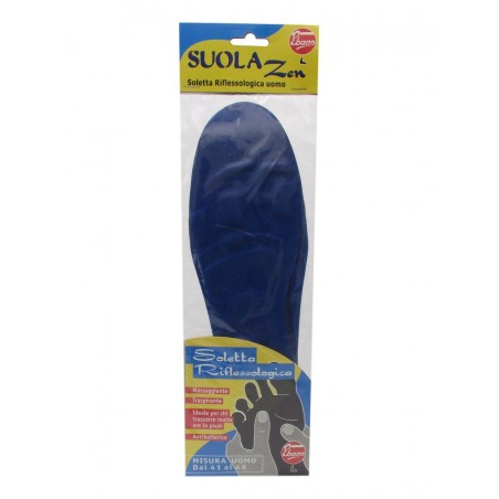 EBANO SUOLA ZEN SOLETTA RIFLESSOLOGICA UOMO 2 PZ