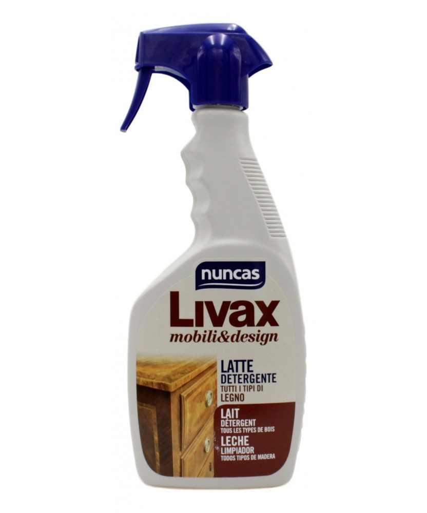 Nuncas Livax Mobili&Design Latte Detergente Spray 500 Ml