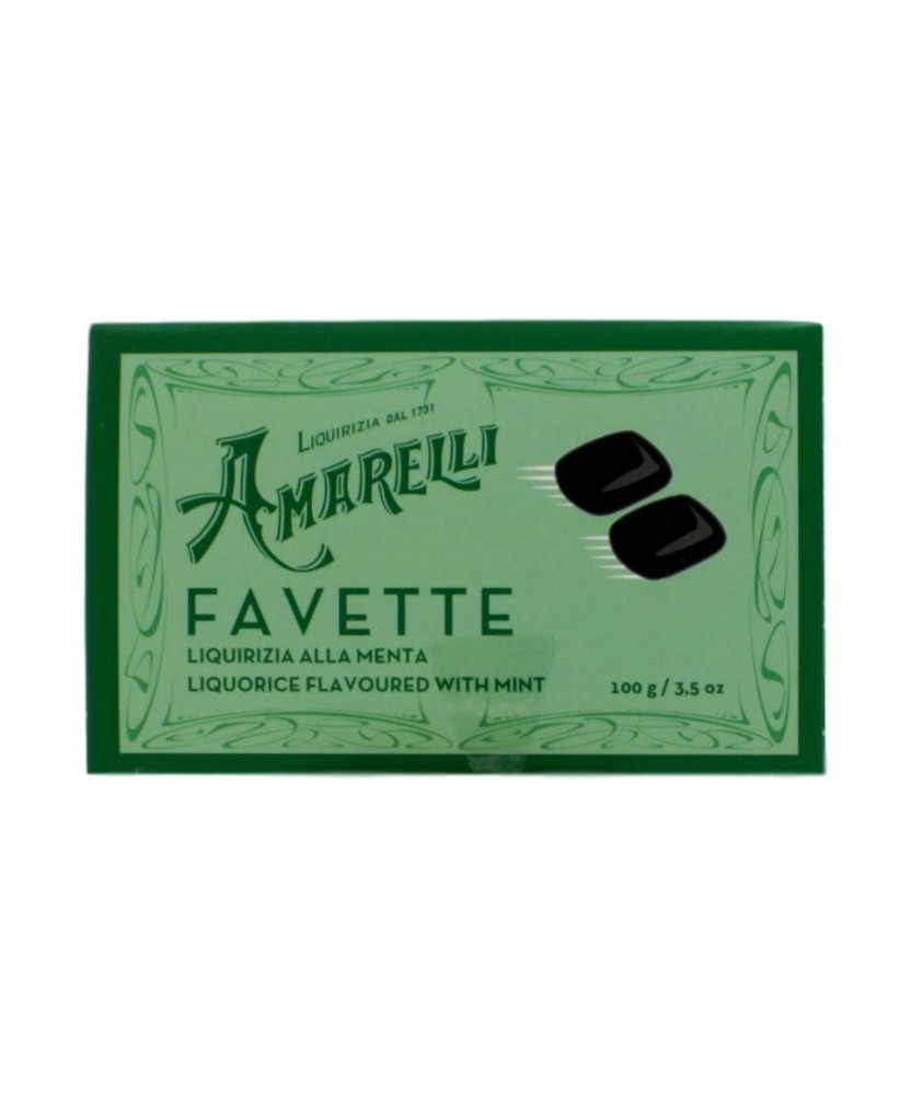 Amarelli Favette Liquirizia Alla Menta 100 Gr
