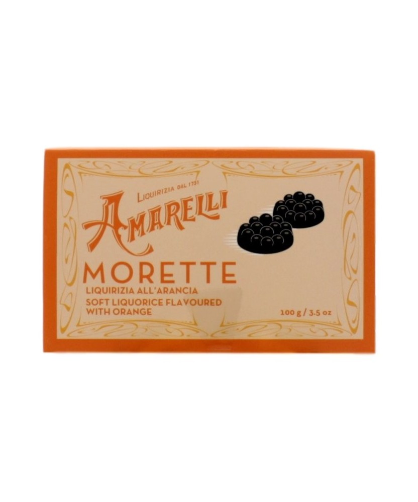 Amarelli Morette Liquirizia All'arancia 100 Gr