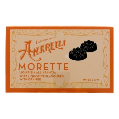 Amarelli Morette Liquirizia All'arancia 100 Gr