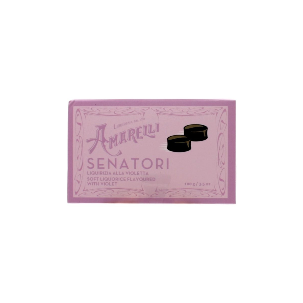 Amarelli Senatori Liquirizia Alla Violetta 100 Gr