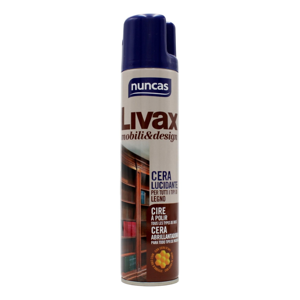 Nuncas Livax Mobili&Design Cera Lucidante Spray 300 Ml