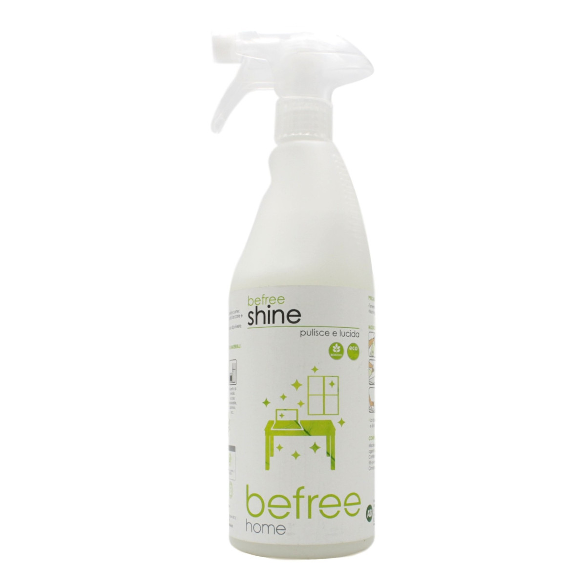 Befree Shine Detergente Lucidante Biologico 750 Ml