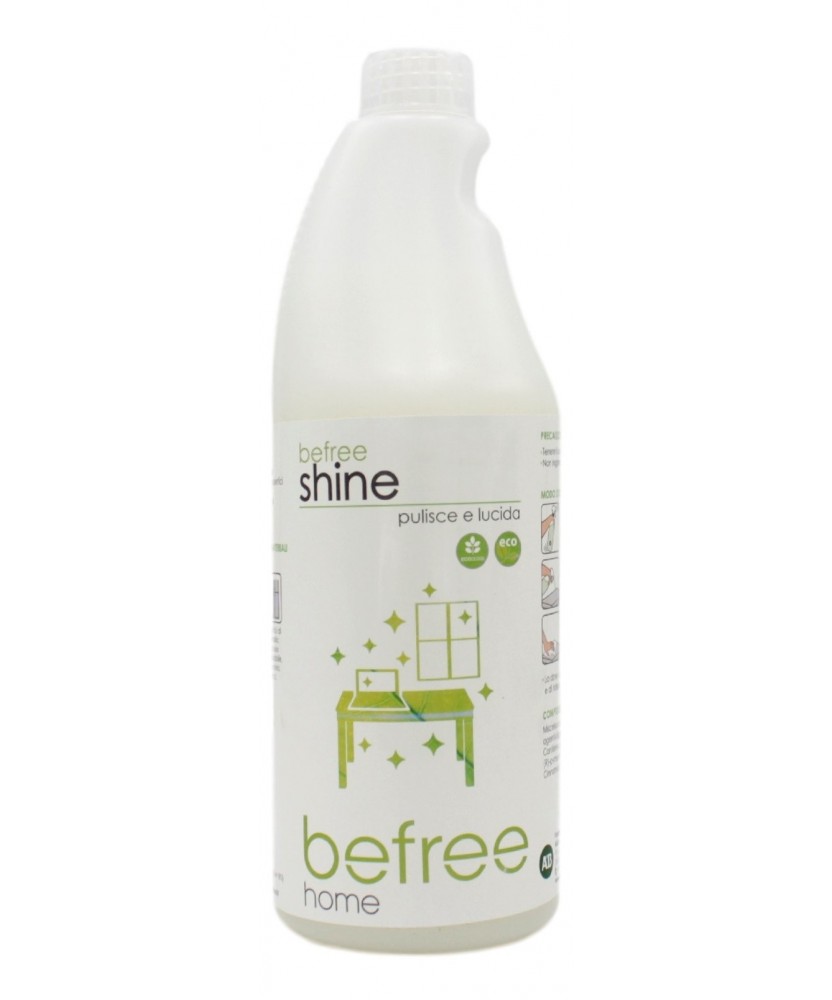 Befree Shine Detergente Lucidante Biologico Ricarica 750 Ml