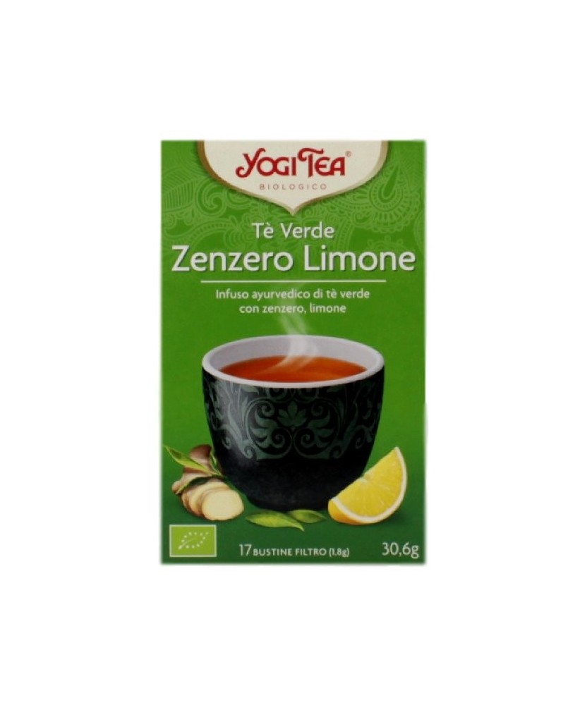 Yogi Tea Te' Verde Zenzero Limone 17 Bustine