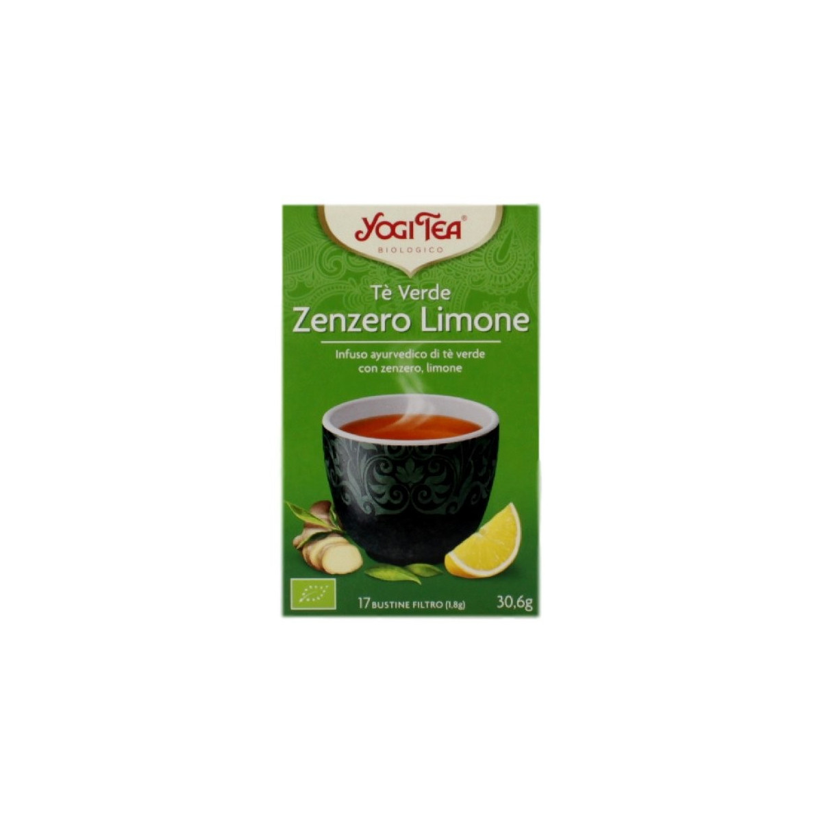 Yogi Tea Te' Verde Zenzero Limone 17 Bustine