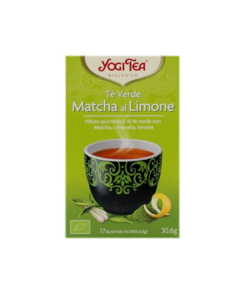 Yogi Tea Te' Verde Matcha Al Limone 17 Bustine