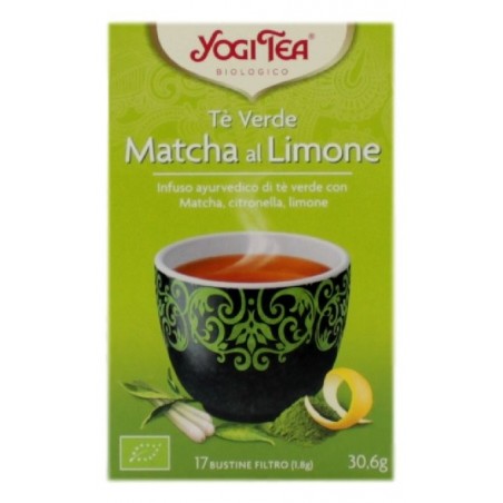 Yogi Tea Te' Verde Matcha Al Limone 17 Bustine