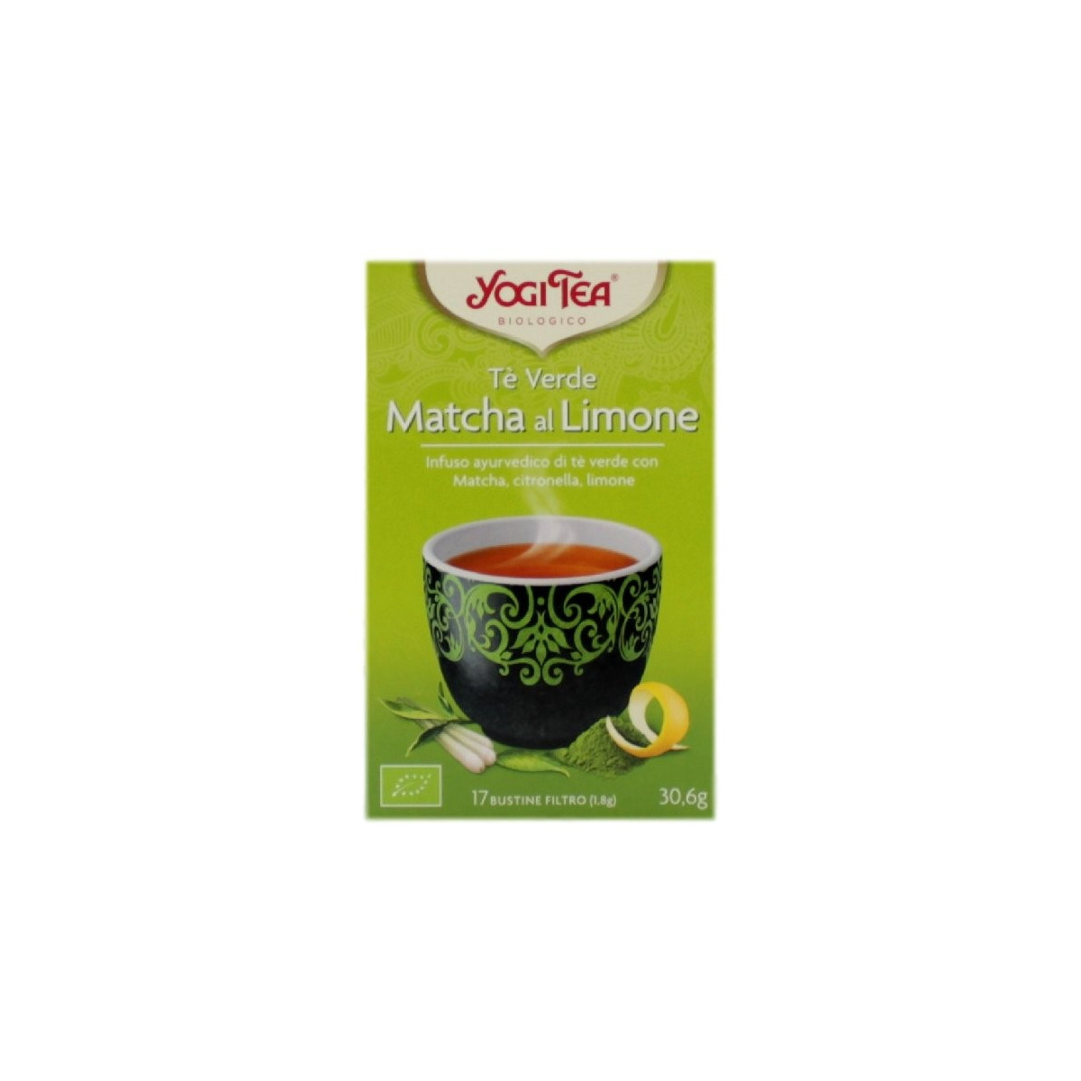 Yogi Tea Te' Verde Matcha Al Limone 17 Bustine