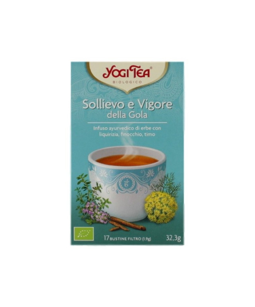 Yogi Tea Sollievo E Vigore Della Gola 17 Bustine