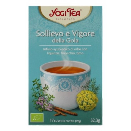 Yogi Tea Sollievo E Vigore Della Gola 17 Bustine