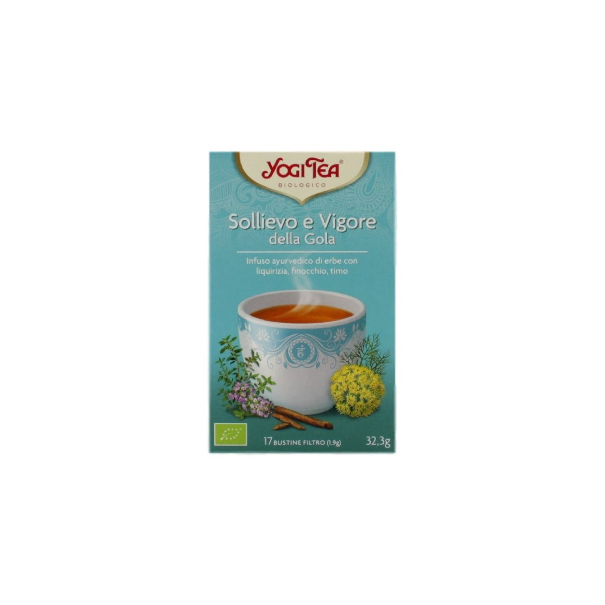 Yogi Tea Sollievo E Vigore Della Gola 17 Bustine