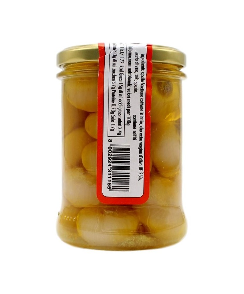 Arconatura Cipolle Borettane In Olio Extra Vergine Di Oliva 280 Gr