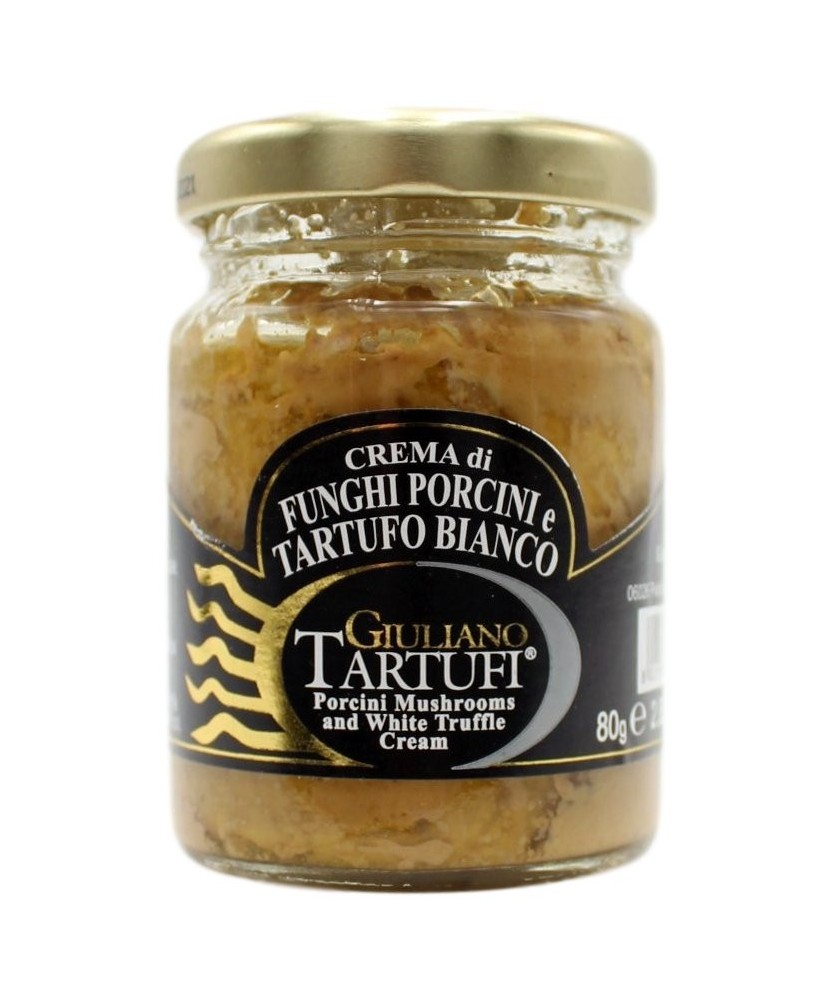 Giuliano Tartufi Crema Di Funghi Porcini E Tartufo Bianco 80 Gr