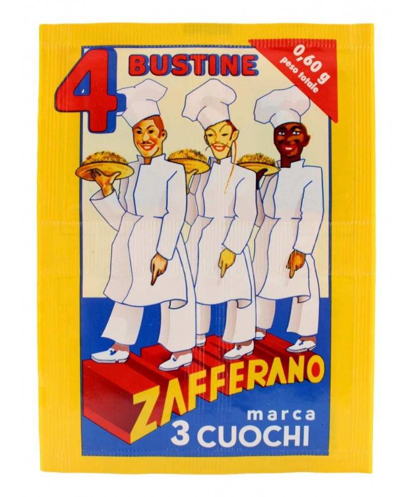3 Cuochi Zafferano In Polvere 0.6 Gr
