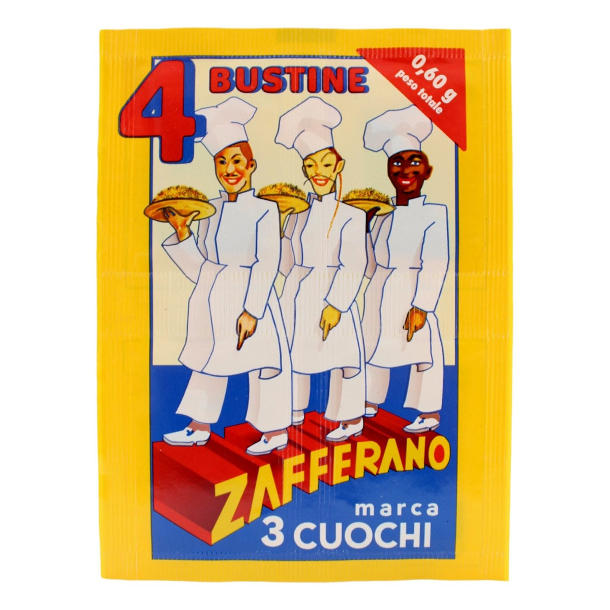 3 Cuochi Zafferano In Polvere 0.6 Gr