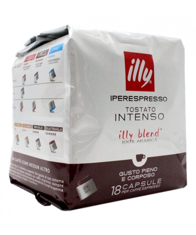 Caffè Illy Iperespresso Tostatura Scura 18 cialde – Drogheria