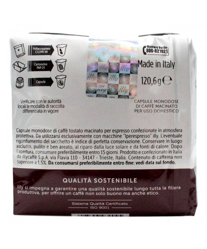 Illy Iperespresso Tostatura Scura 18 Capsule