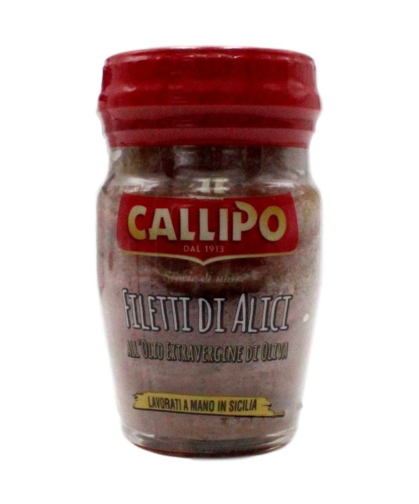Callipo Filetti Di Alici All'Olio Extra Vergine Di Oliva 75 Gr