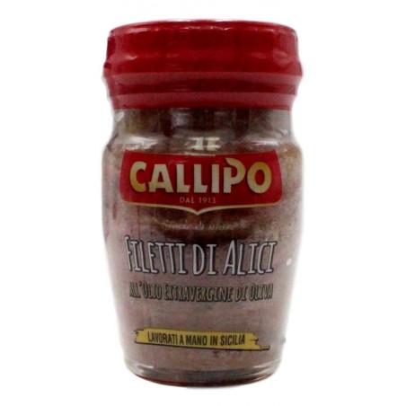 Callipo Filetti Di Alici All'Olio Extra Vergine Di Oliva 75 Gr