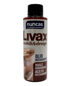 Nuncas Livax Mobili&Design Olio Restauratore Legni Chiari 120 Ml