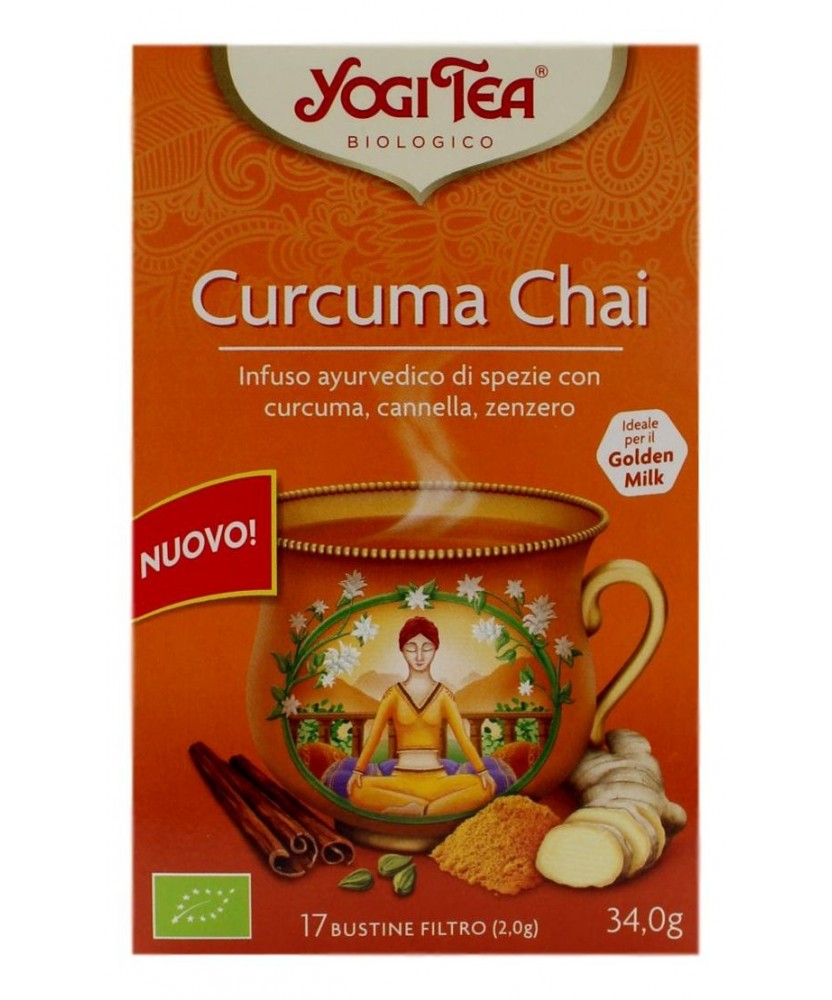 Yogi Tea Curcuma Chai 17 Bustine