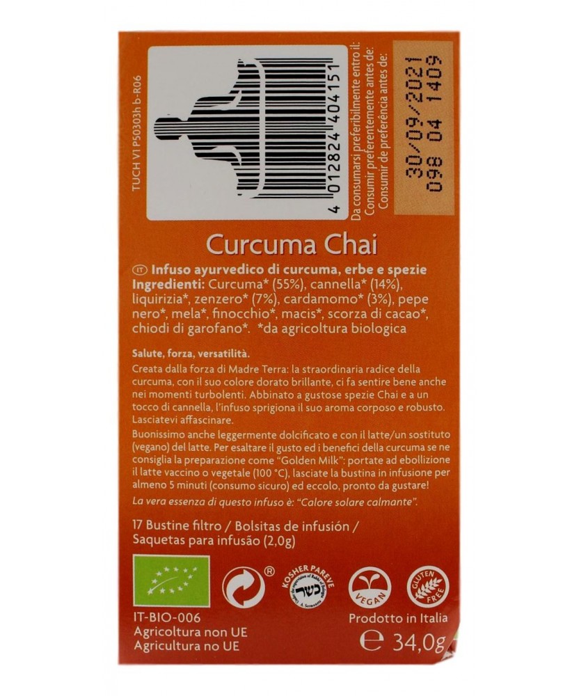Yogi Tea Curcuma Chai 17 Bustine