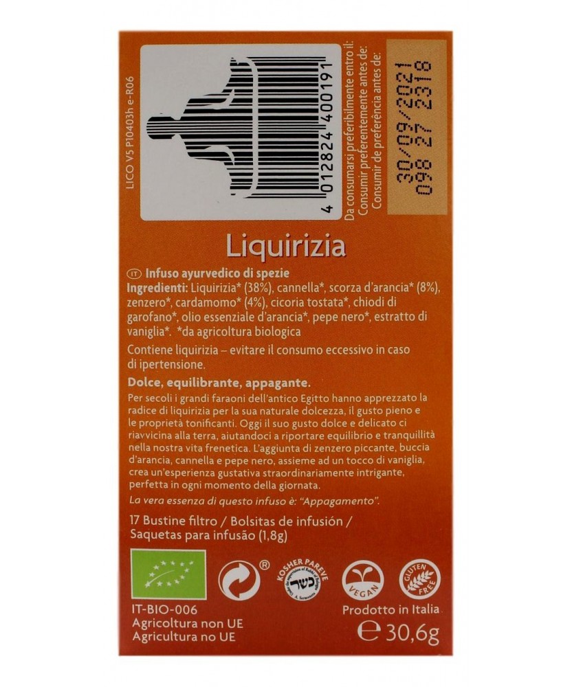 Yogi Tea Liquirizia 17 Bustine