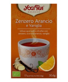Yogi Tea Zenzero Arancio E Vaniglia 17 Bustine