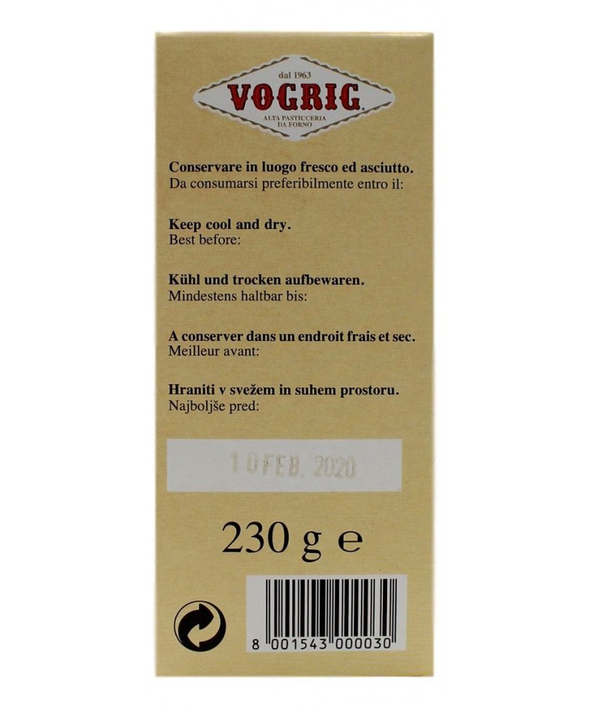 Vogrig Biscotti Esse Di Carnia 230 Gr