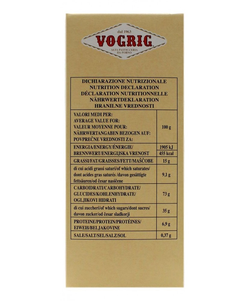 Vogrig Biscotti Esse Di Carnia 230 Gr