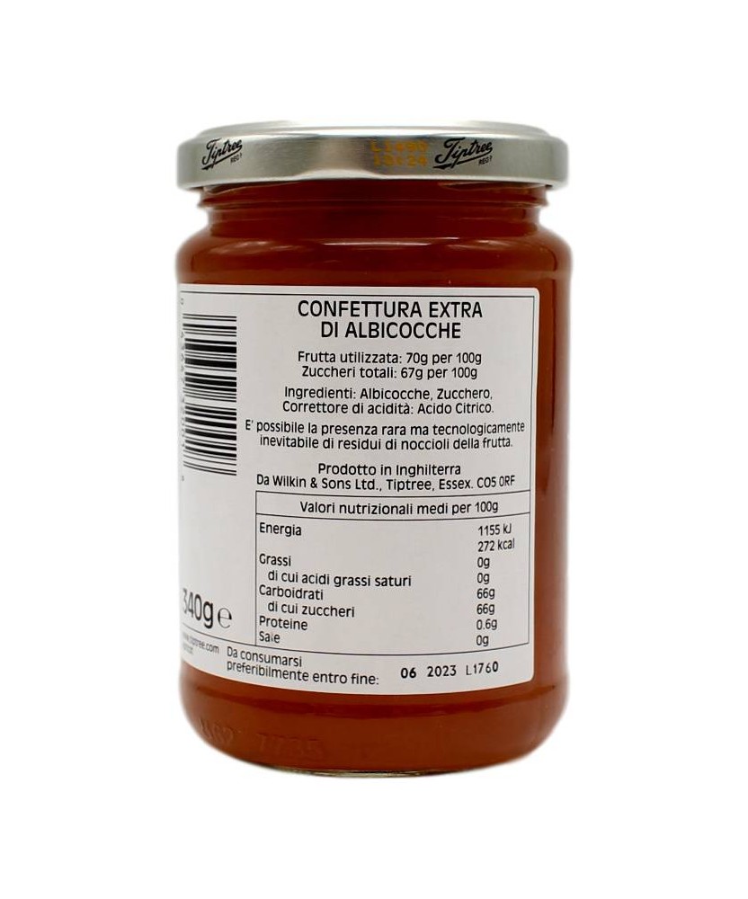 Wilkin & Sons Ltd Apricot Confettura Extra Di Albicocche 340 Gr