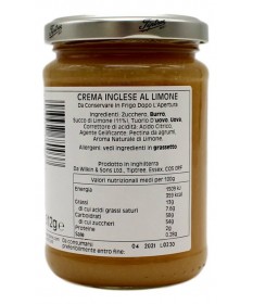 Wilkin & Sons Ltd Lemon Curd Crema Inglese Al Limone 312 Gr