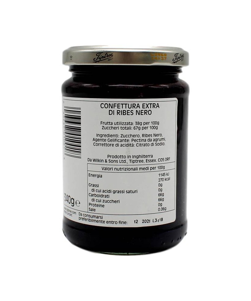 Wilkin & Sons Ltd Black Currant Confettura Extra Di Ribes Nero 340 Gr