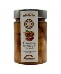 Alpenzu Castagne Sciroppate Al Naturale 400 Gr