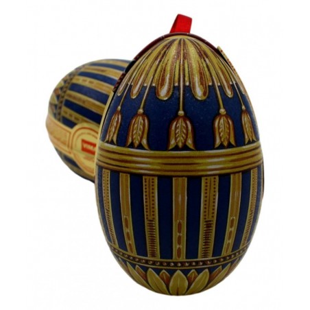 vima faberge' egg "column" di metallo con ovetti di cioccolato al latte 100 gr