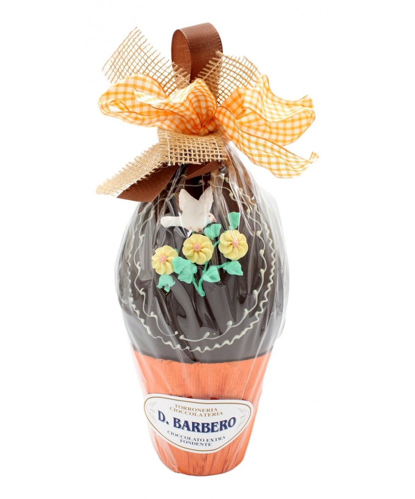 BARBERO UOVO DECORATO EXTRA FONDENTE 250 GR