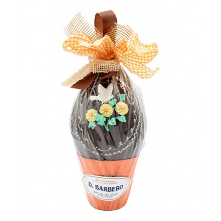 BARBERO UOVO DECORATO EXTRA FONDENTE 250 GR