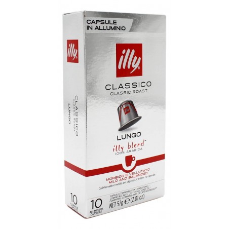 Illy Capsule Compatibili Nespresso Lungo 10 Pz