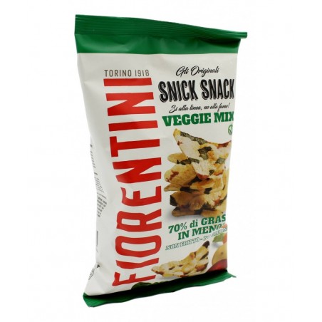 FIORENTINI SNICK SNACK VEGGIE MIX TRIANGOLI CON VERDURE 70 GR