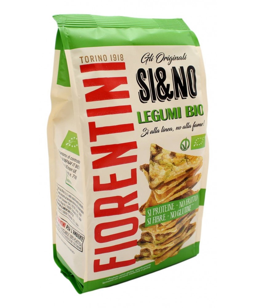 FIORENTINI SI&NO LEGUMI BIO TRIANGOLI AL MAIS CON LEGUMI 80 GR