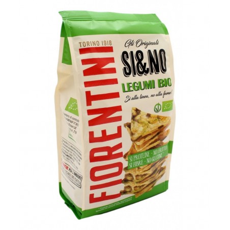 FIORENTINI SI&NO LEGUMI BIO TRIANGOLI AL MAIS CON LEGUMI 80 GR