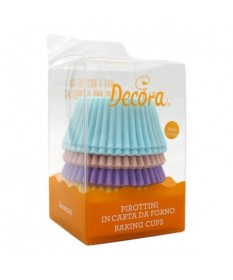 Decora Pirottini Pastello Colori Assortiti 50x32 75 Pz
