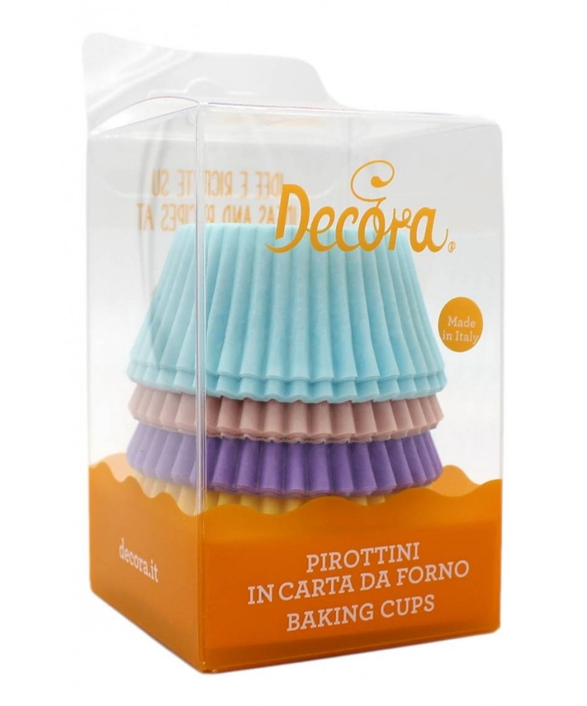 Decora Pirottini Pastello Colori Assortiti 50x32 75 Pz