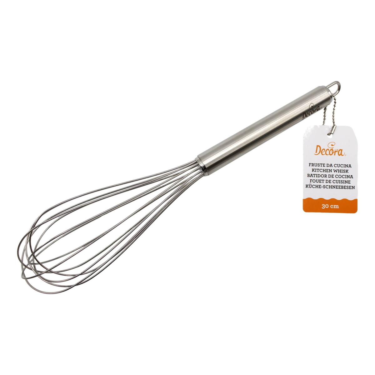 Decora Frusta Da Cucina In Acciaio 30 Cm 1 Pz