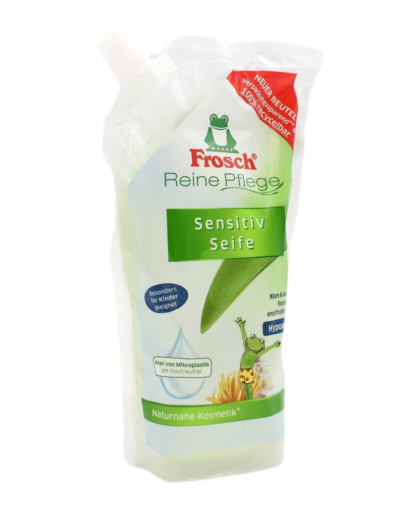 Frosch Sapone Liquido Delicato Sensitiv Ricarica 500 Ml